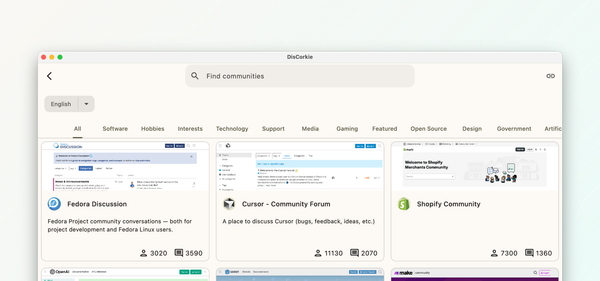 DisCorkie 1.6.0: Connecting to Your Communities Just Got Even Easier!